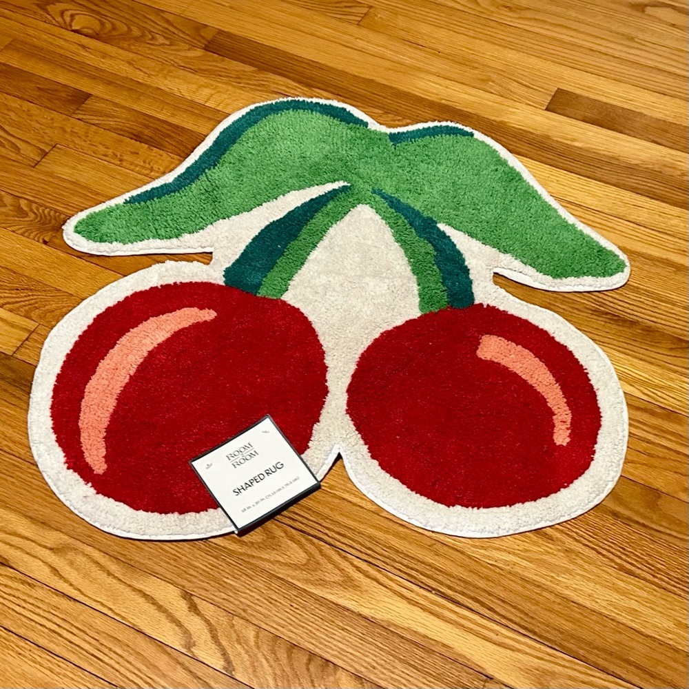 Retro Cherry Shaped Area Rug